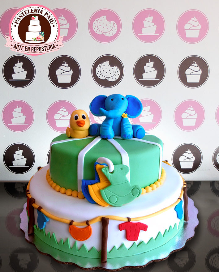 Pastel Elefante