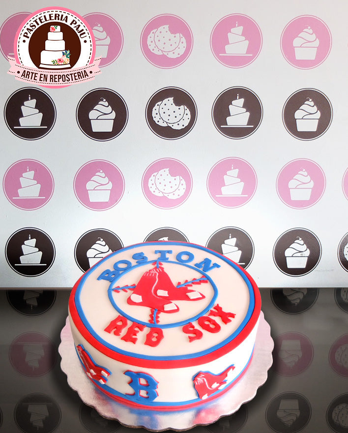 Boston Baseball Cake