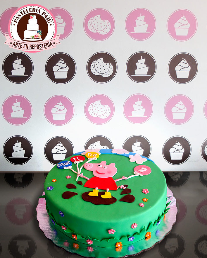 Pepa Pig Party Cake