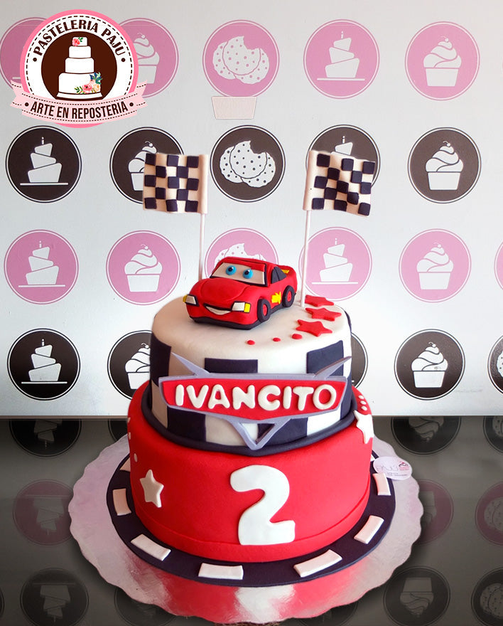 Pastel de Rayo McQueen