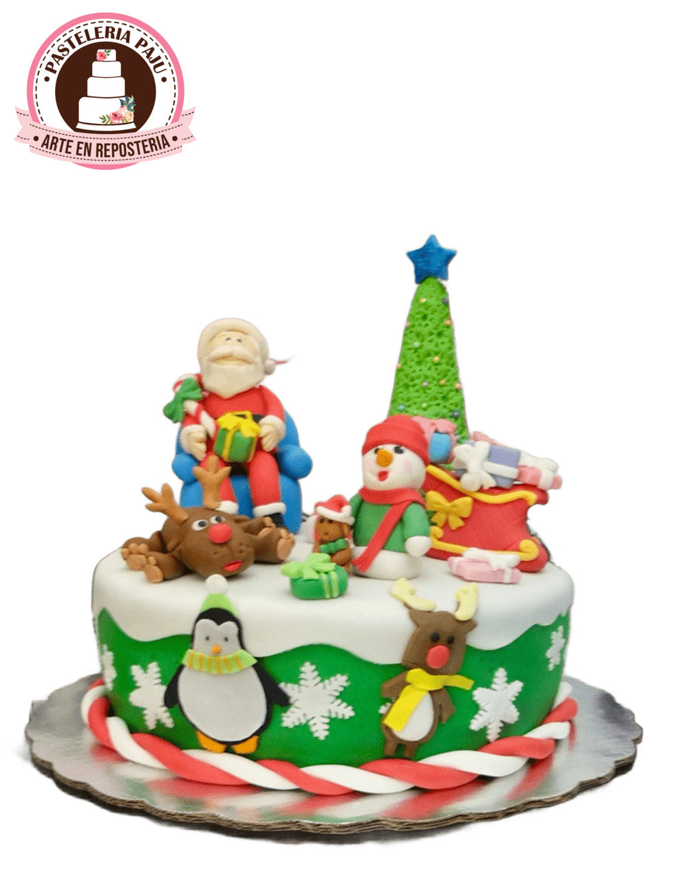 Pastel Navideño