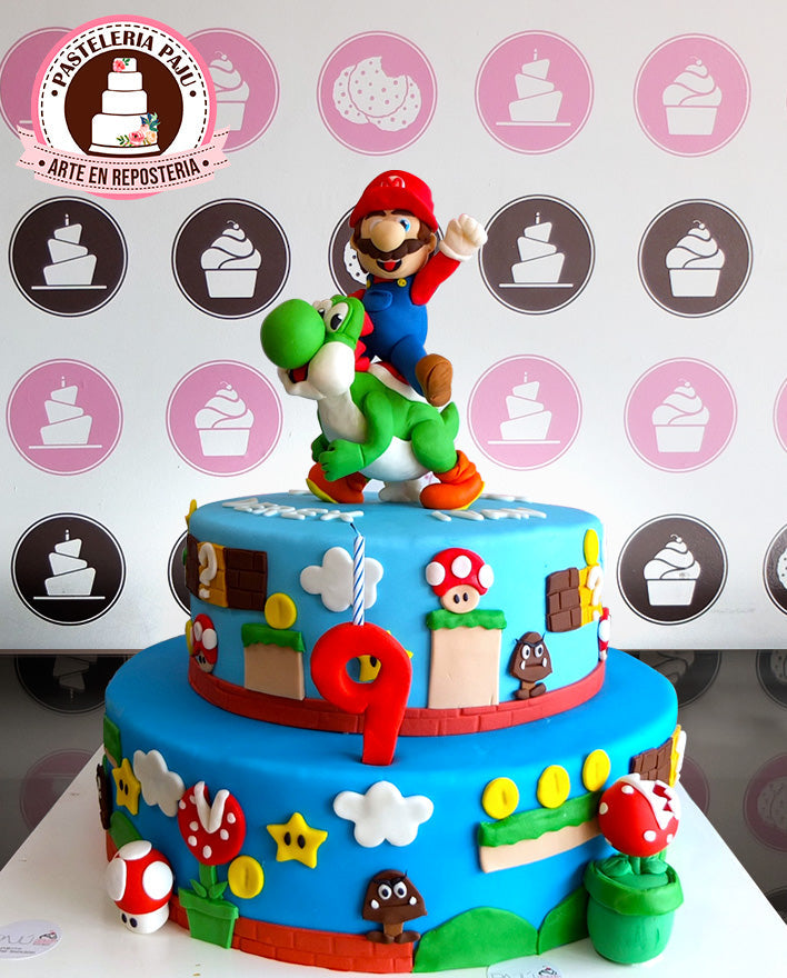 pastel de mario
